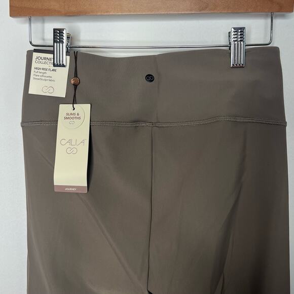 Calia Journey Collection High Rise Sculpt Flare Pant Long Length - Picture 4 of 4